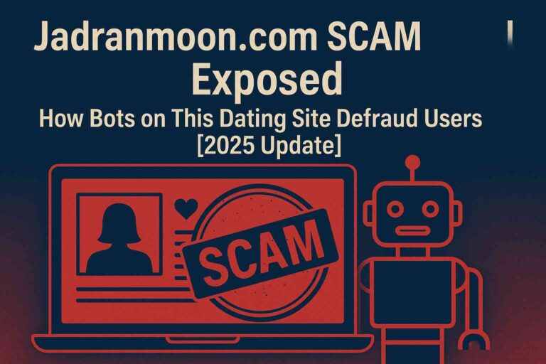 Jadranmoon.com SCAM Exposed: How Bots on This Dating Site Defraud Users [2025 Update]