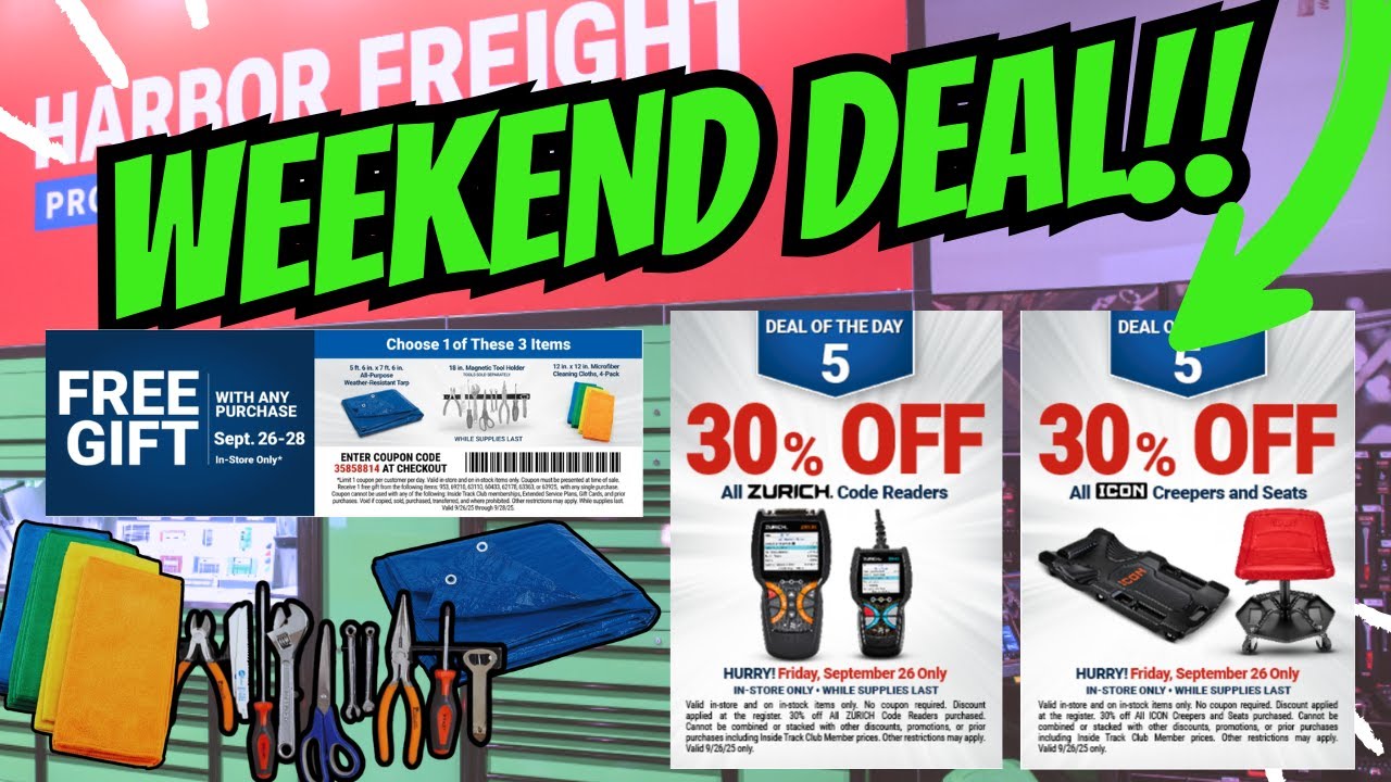 Harbor Freight: Unlocking Free Perks and Savings for DIY Enthusiasts
