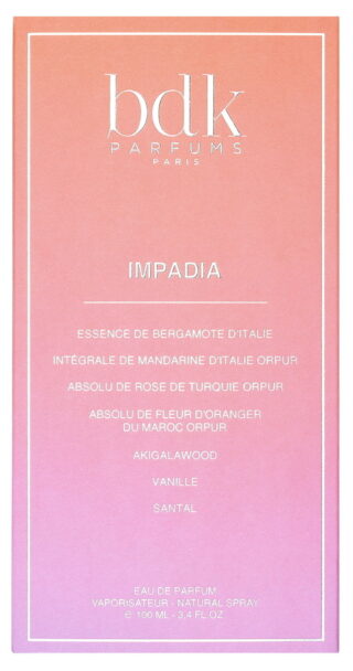 **Impadia BDK Parfums: The New Floral-Fruit Gourmand Fragrance for Women and Men in 2025**